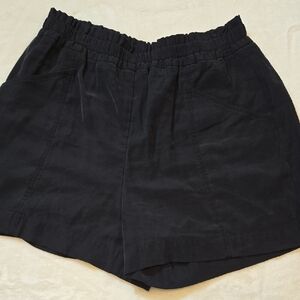 Simply Vera Vera Wang Black Soft High Waist Shorts Size Large